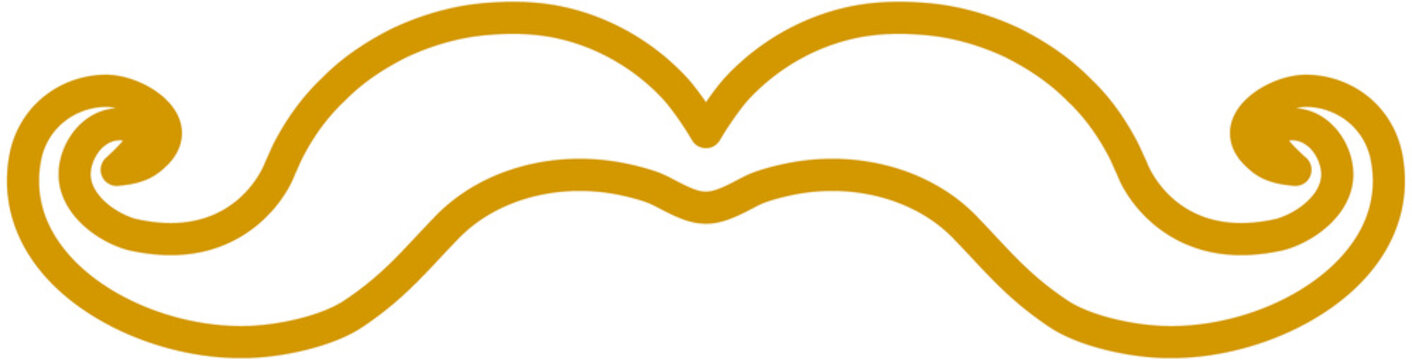 recommend clip art: Mustache Line icon