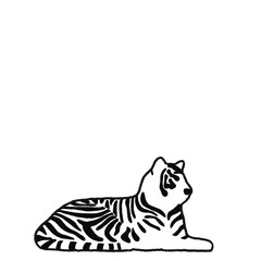 Minimal Tiger Lie Down
