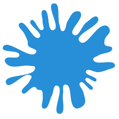 Obraz premium Water splash illustration. Vector file