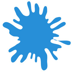 Water splash illustration. Vector file