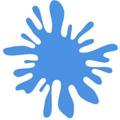 Obraz premium Water splash illustration. Vector file