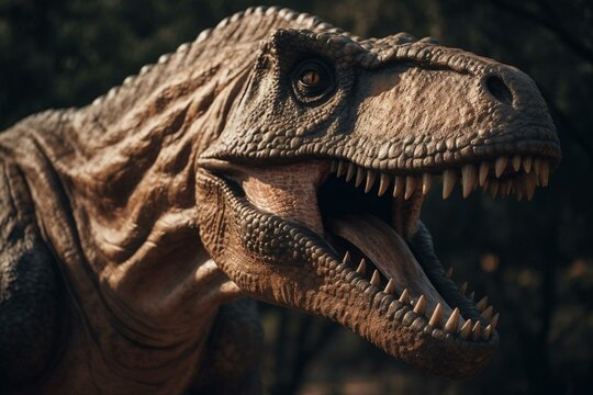 Image of a Tyrannosaurus Rex. Generative AI