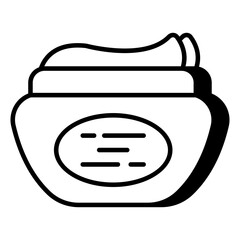 Perfect design icon of cream