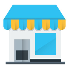 illustration of a modern building with windows