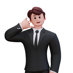 3D Character Businessman
