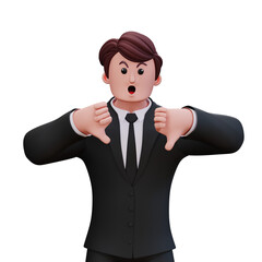 3D Character Businessman

