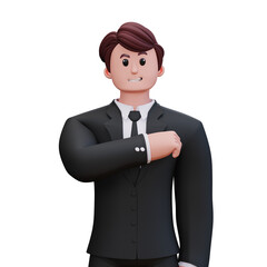 3D Character Businessman
