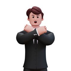 3D Character Businessman

