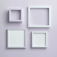 frames on wall