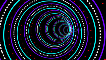 Journey Through the Enchanting Tunnel of Glowing Light: A Captivating Illustration of Otherworldly Beauty and Transcendence