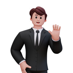 3D Character Businessman
