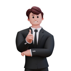 3D Character Businessman
