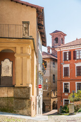 View of Saluzzo, Cuneo, Piedmont, Italy - 598624786