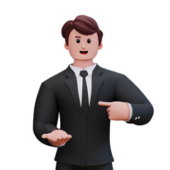 3D Character Businessman
