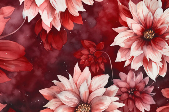 Dark Red Flower Painting Images – Browse 25,219 Stock Photos, Vectors, and  Video | Adobe Stock