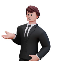 3D Character Businessman
