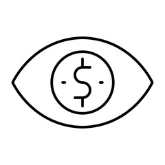 cost per impression vector illustration