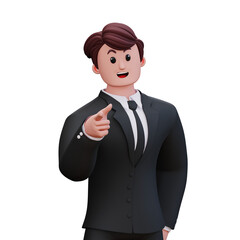 3D Character Businessman
