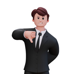 3D Character Businessman

