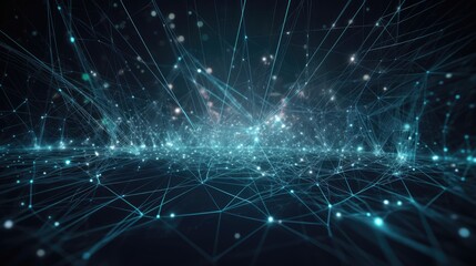 Digital cyberspace and data network connections