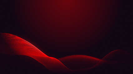 Abstract dot red purple gradient wave texture technology background.