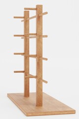 Realistic 3D Render of Optical Stand