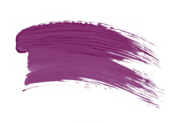 Shiny dark purpley brush watercolor painting isolated on transparent background. watercolor png