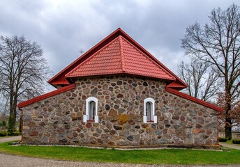 General view and architectural details of the Roman Catholic Church of Our Lady of Consolation...