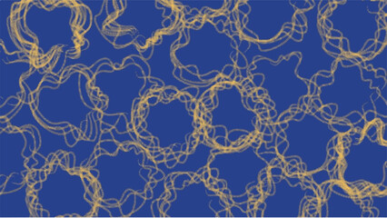 Abstract blue and yellow watercolor background.Hand painted watercolor. vector