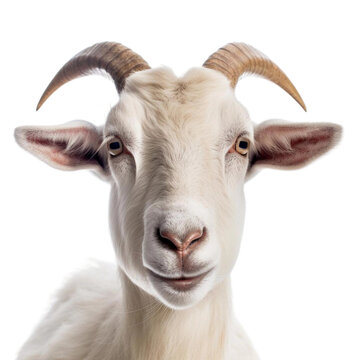portrait of a goat