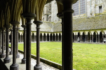 Fototapeta premium Mont Saint Michel , trip in the beginning of May