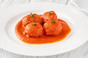 Keftedes - greek meatballs