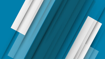 Obraz premium Vector blue abstract line background