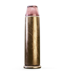 One hundred high calibre bullets 3d render