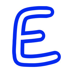 (Uppercase) E