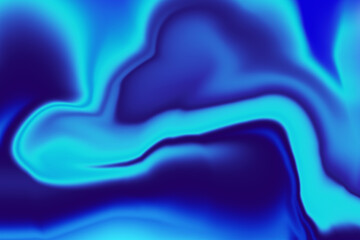 Marble Light Blue Abstract Background. Fluid Acrylic Art Imitation.