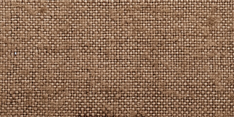 Fabric texture background brown linen fiber woven material