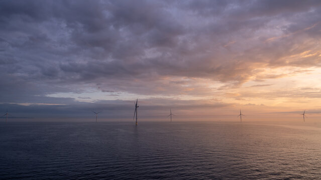 Nice Evening Sky and Sea Colors