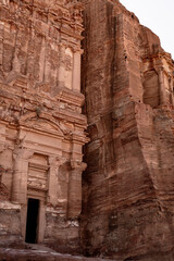 Umm tomb of the Royal Tombs in the ancient city of Petra