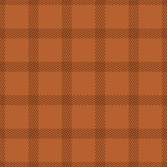 Vector. Pattern in a cage. Tartan blanket. Scottish pattern in beige, turquoise and orange plaid. Traditional checkered background for tablecloth, dress, skirt, napkin or other textile, Easter design.