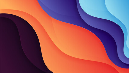 Abstract background soft gradient color and dynamic shadow on background. Eps 10