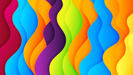 Abstract background soft gradient color and dynamic shadow on background. Eps 10