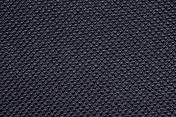 Black fabric texture pattern background