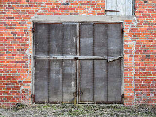 Old double doors