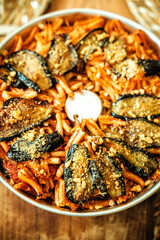 Parmigiana napoletana, food