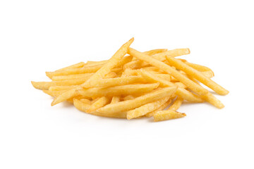 french fries isolated