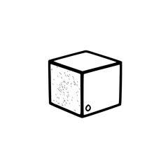 Box | Minimalist and Simple Silhouette - Vector illustration
