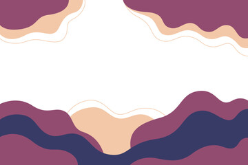 Abstract Aesthetic Flat Background