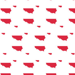 Poland map background.