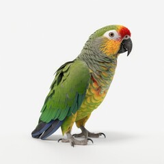 bird, parrot, animal, beak, green, red, nature, pet, colorful, tropical, isolated, feather, lorikeet, wildlife, white, parakeet, macaw, branch, color, exotic, wild, rainbow, birds, yellow, beautiful